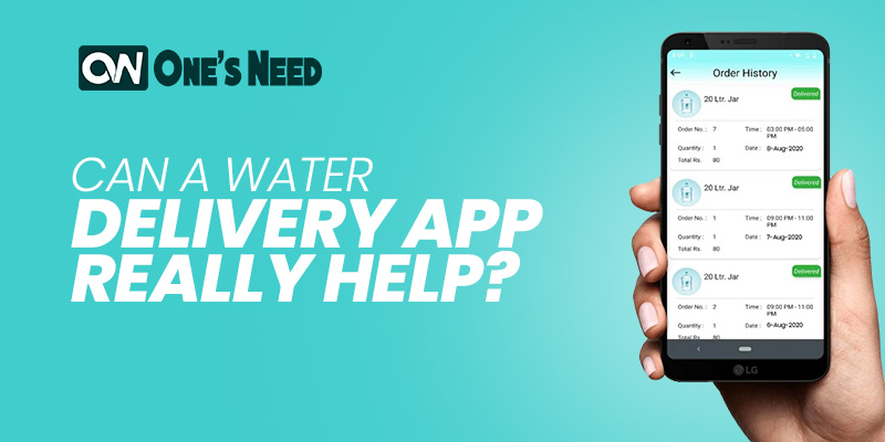 Can A Water Delivery App Really Help?
